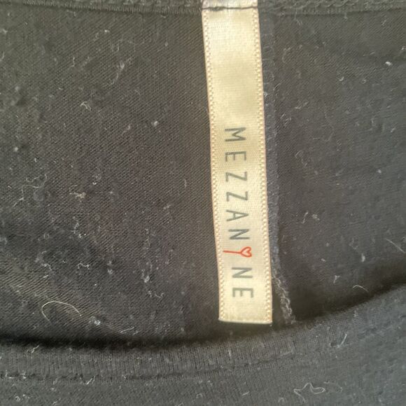 Moon Phases Eclipse Top T Shirt Small 3/4 Sleeve Off Shoulder Stretch Oversized - Picture 3 of 5